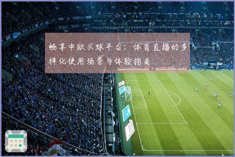 畅享中欧买球平台：体育直播的多样化使用场景与体验指南